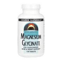 Таблетки Source Naturals Magnesium Glycinate - 120 tabs 2023-10-4633