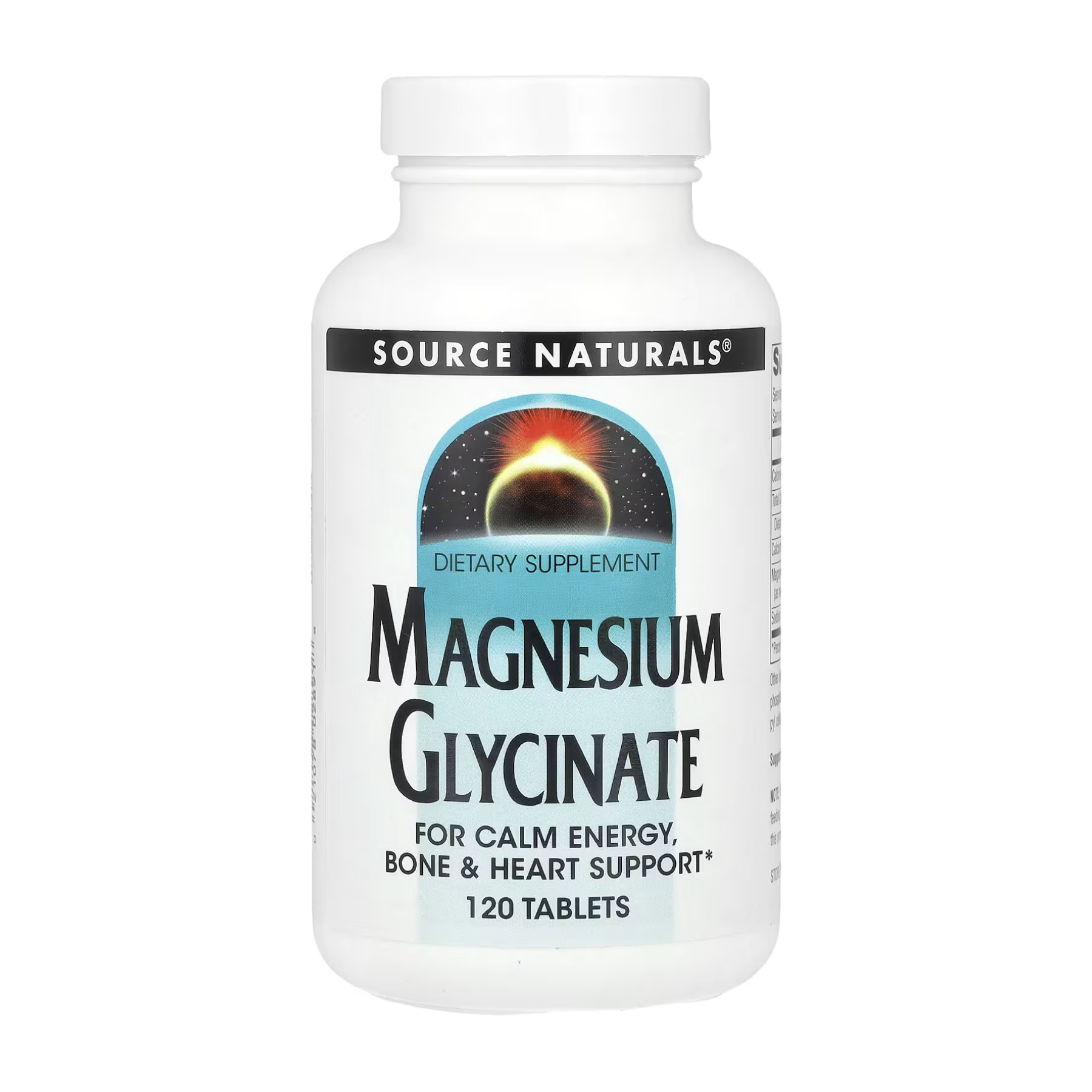 Таблетки Source Naturals Magnesium Glycinate - 120 tabs 2023-10-4633