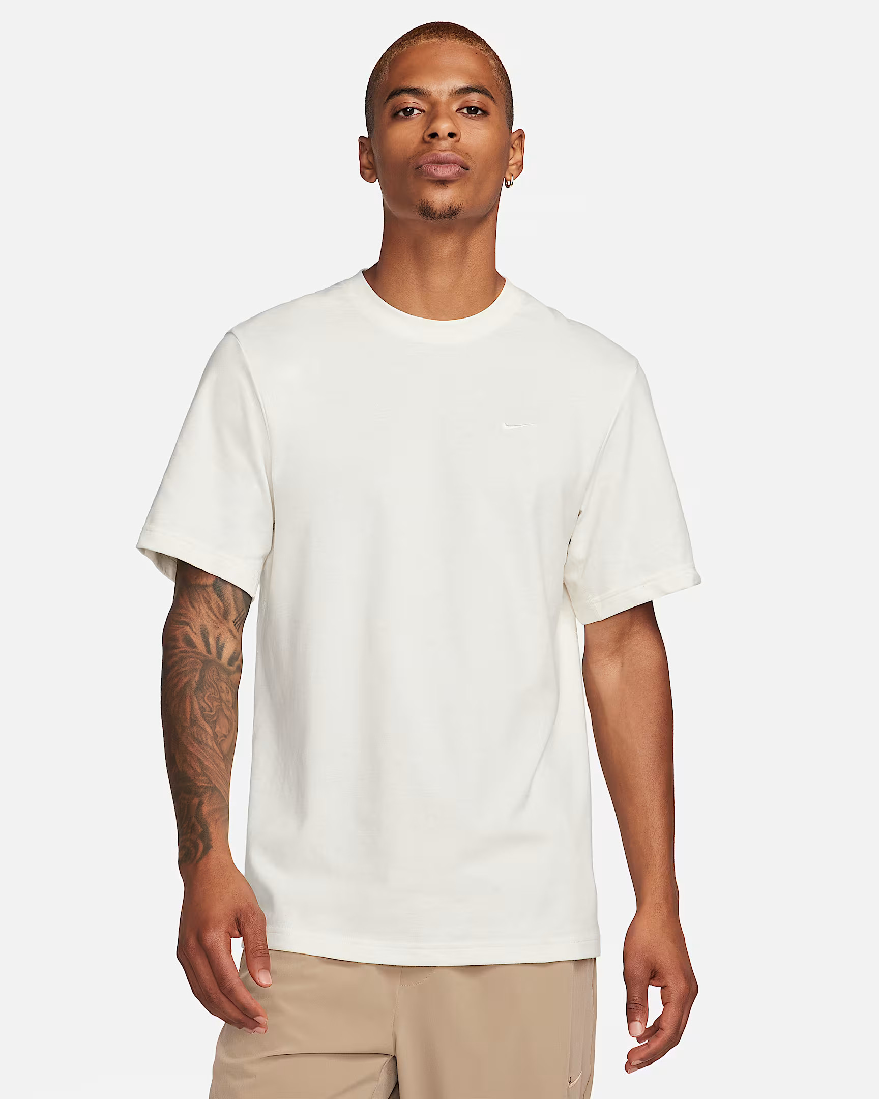 Футболка NIKE DRI-FIT PRIMARY VERSATILE TOP BEIGE DV9831-030