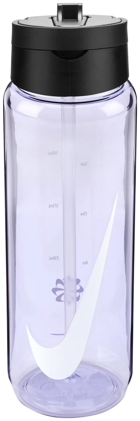 Пляшка Nike TR RENEW RECHARGE STRAW BOTTLE 24 OZ чорний, білий Уні 709 мл N.100.7642.503.24