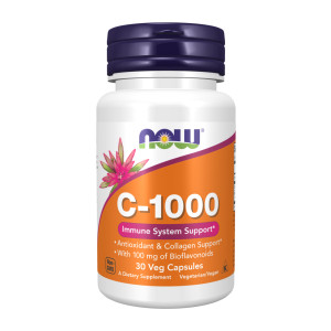 Капсули Now Foods Vitamin C-1000 - 30 vcaps 2023-10-3277