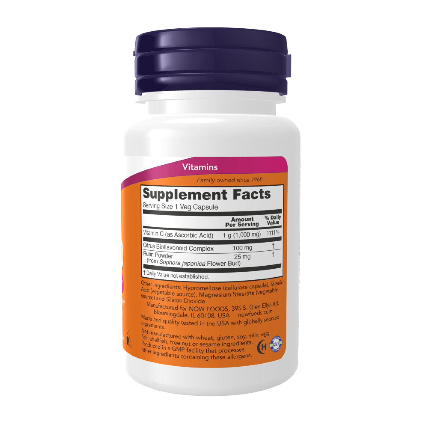 Капсули Now Foods Vitamin C-1000 - 30 vcaps 2023-10-3277