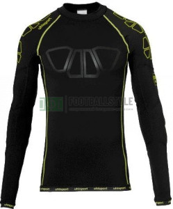 Термокофта Uhlsport BIONIKFRAME BASELAYER чорно-жовтий 1005636 01 1005636-01