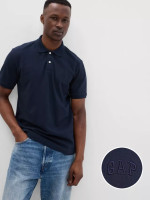 Поло F-LOGO PK POLO 586306-06 GAP M Темно-синій 586306-06
