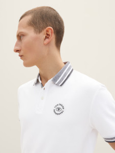 Поло 1035575-20000 Tom Tailor M Білий 1035575-20000