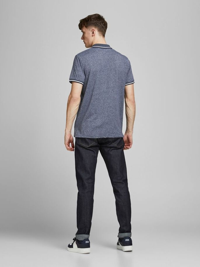 Поло JORTONS POLO SS NOOS 12186778 Navy Blazer Jack&Jones XXL Темно-синій 12186778NavyBlazer