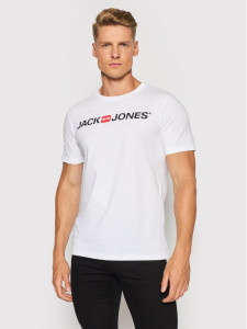 Футболка JJECORP LOGO TEE SS CREW NECK 3PK MP 12191330-White-Pack: 1 White Jack&Jones L Білий 12191330-WHITE-PACK:1WHIT