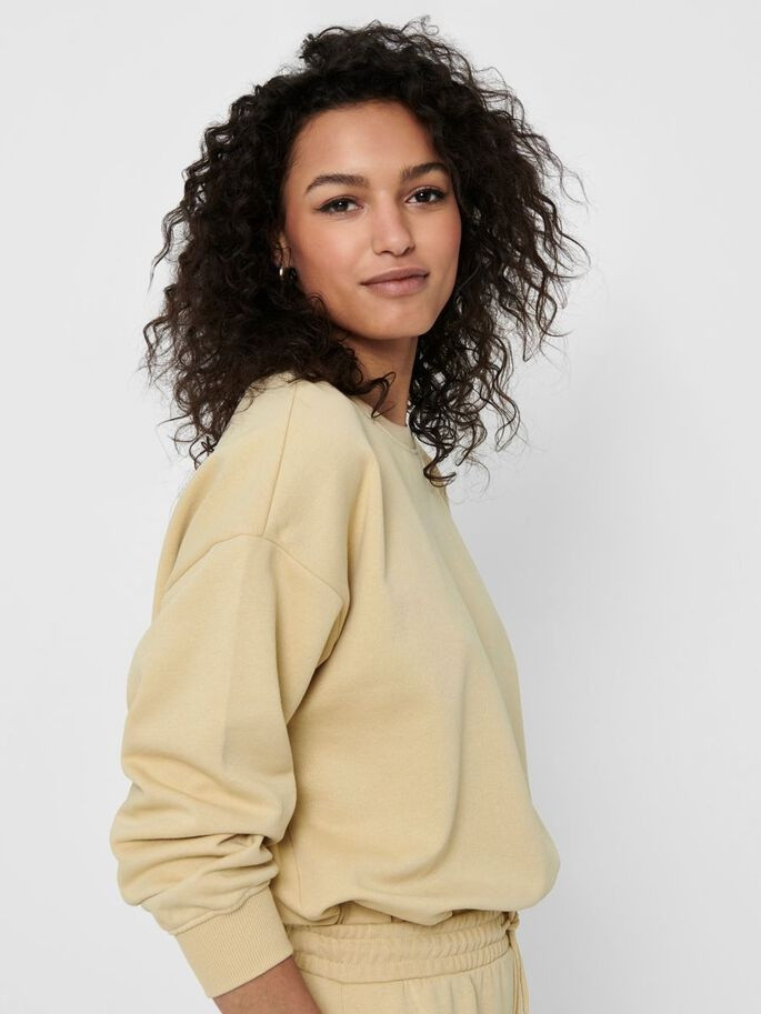 Толстовка ONLWANTED L/S SWEAT SWT 15235575 Mojave Desert ONLY S Бежевий 15235575MojaveDesert