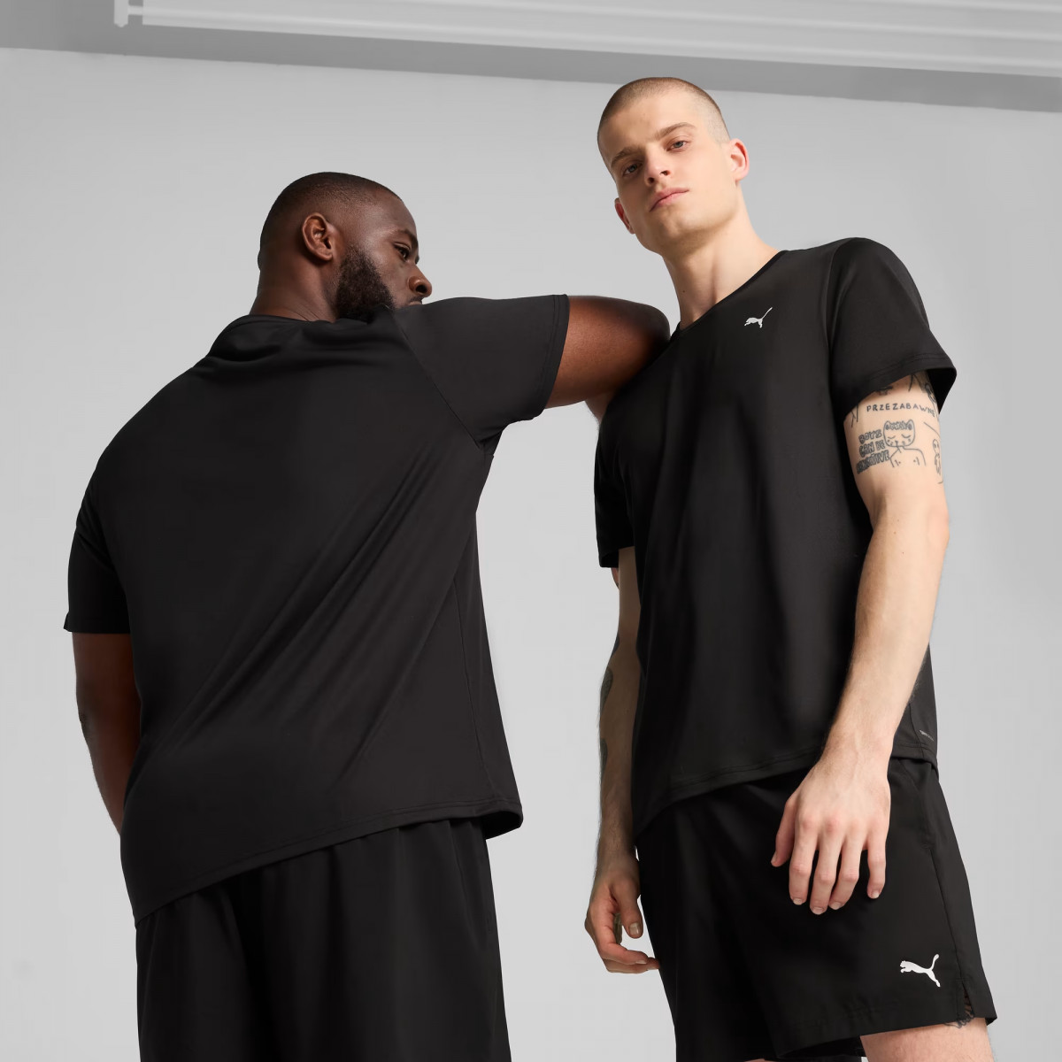 Футболка M TAD ESS SOLID CAT TEE LC 52590801 Puma 3XL Чорний 52590801