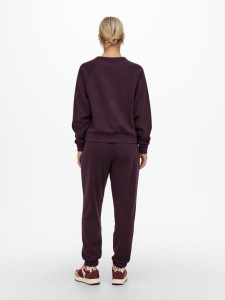 Толстовка ONLLULA L/S RAGLAN SWT 15244345-Winetasting-Print:HERO ONLY M Бордовий 15244345-WINETASTING-PRIN