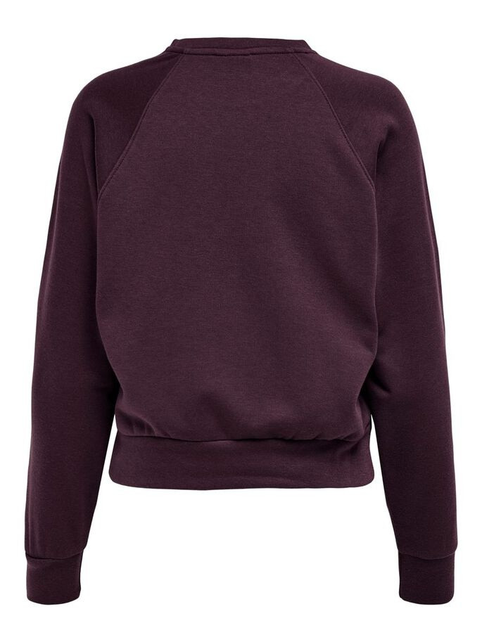 Толстовка ONLLULA L/S RAGLAN SWT 15244345-Winetasting-Print:HERO ONLY M Бордовий 15244345-Winetasting-Prin