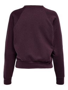Толстовка ONLLULA L/S RAGLAN SWT 15244345-Winetasting-Print:HERO ONLY M Бордовий 15244345-WINETASTING-PRIN