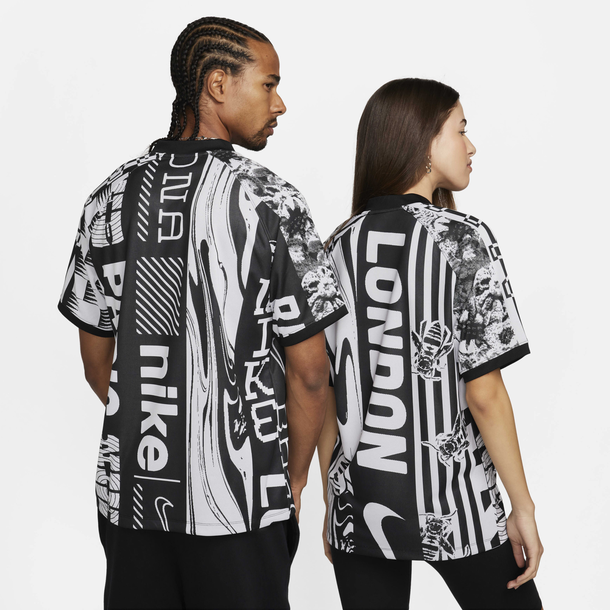 Футболка чоловіча Nike Dri-Fit Football Jersey White/Black FN2393-010
