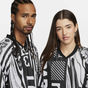 Футболка чоловіча Nike Dri-Fit Football Jersey White/Black FN2393-010