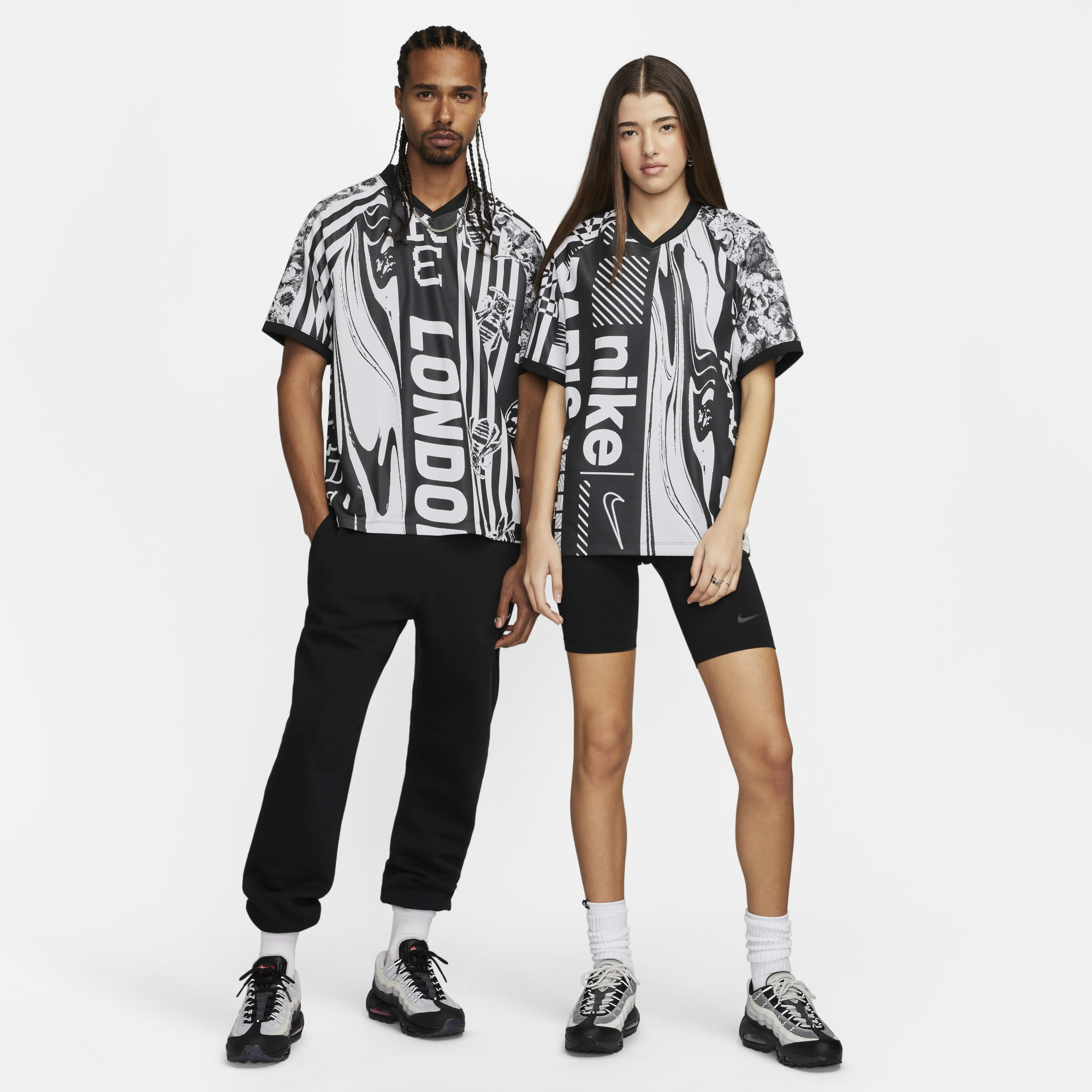 Футболка чоловіча Nike Dri-Fit Football Jersey White/Black FN2393-010