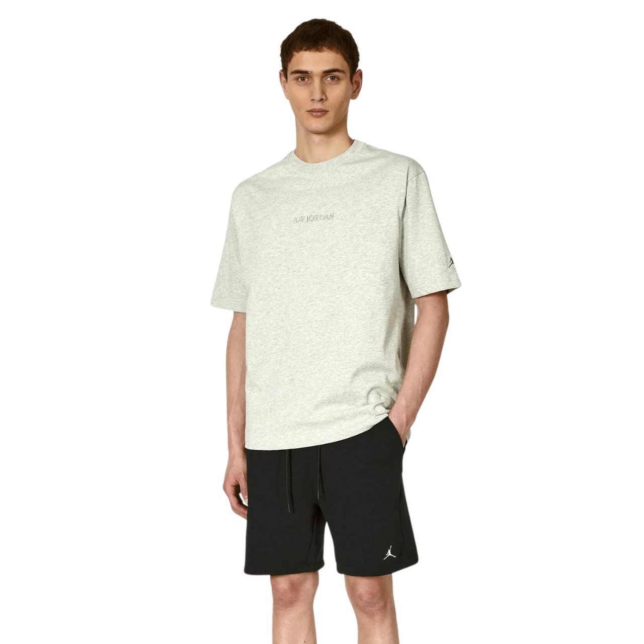 Футболка Air Jordan Wordmark Tee Grey Heather FJ1969-050