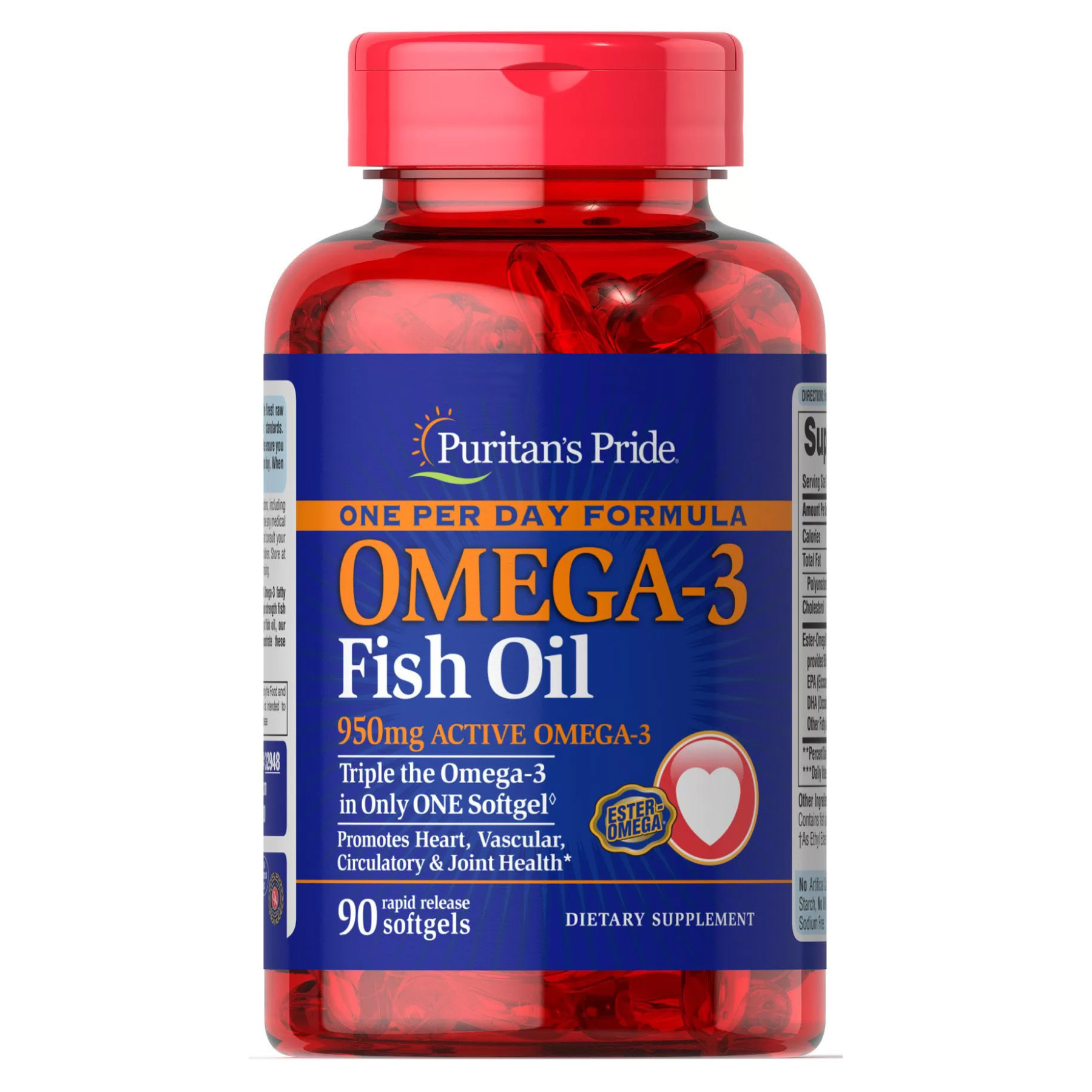 Капсули Omega-3 One Per Day Formula - 90caps 100-25-7150401-20