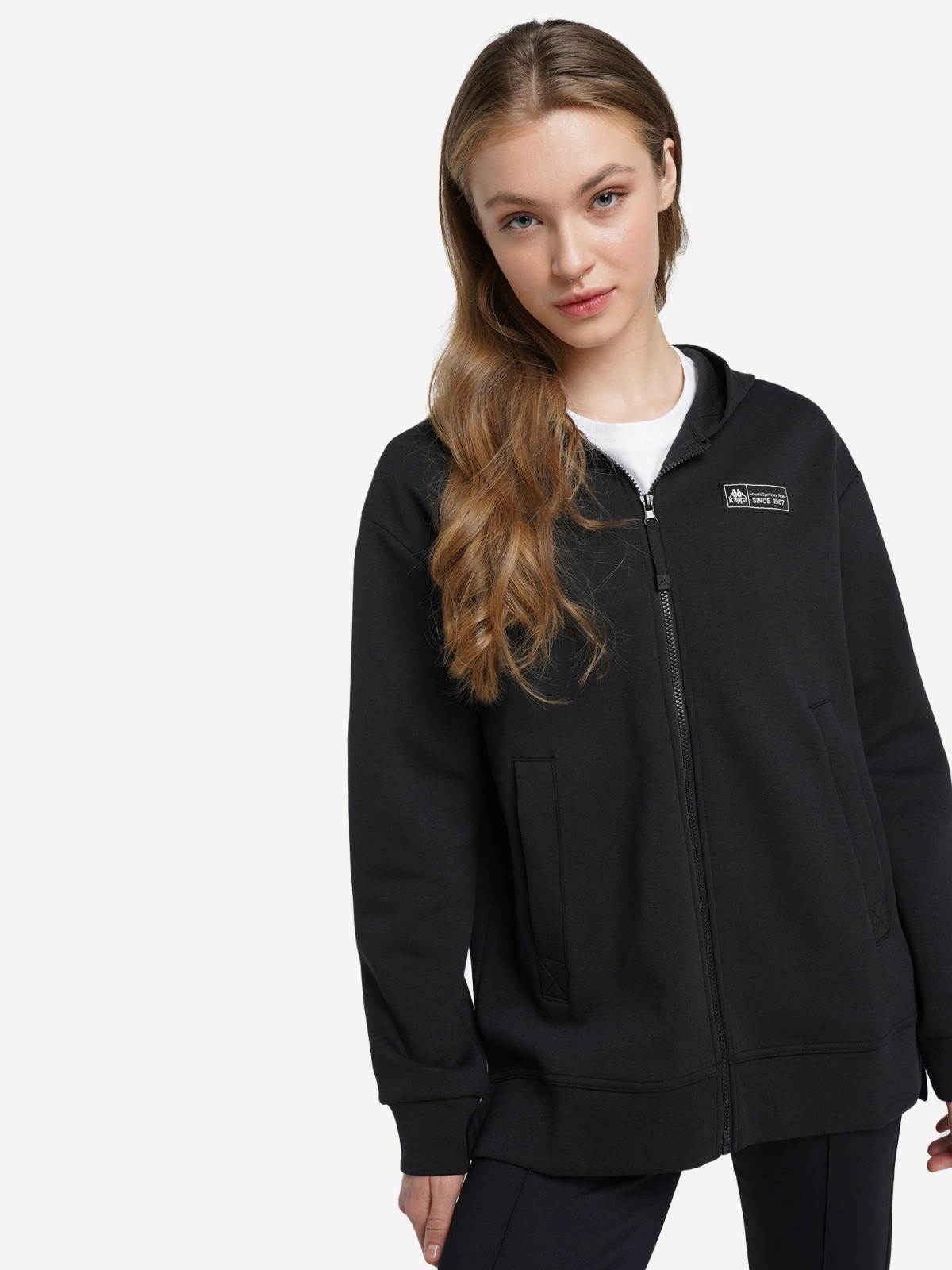 Толстовка Authentic Flash 126180KAP-99 Kappa 46-48 Чорний 126180KAP-99