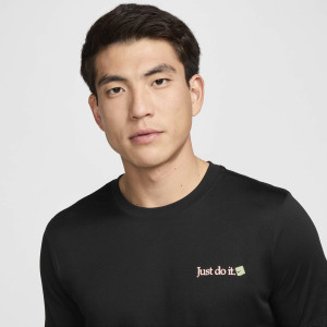 Футболка чоловіча Nike Dri-Fit Fitness T-Shirt Black FZ8044-010