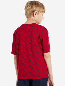 Футболка для хлопчиків 120599FLA-H1 FILA 134-140 (140) Червоний 120599FLA-H1