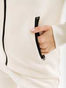 Толстовка Nike W TCH FLC WR FZ HDY FB8338-110