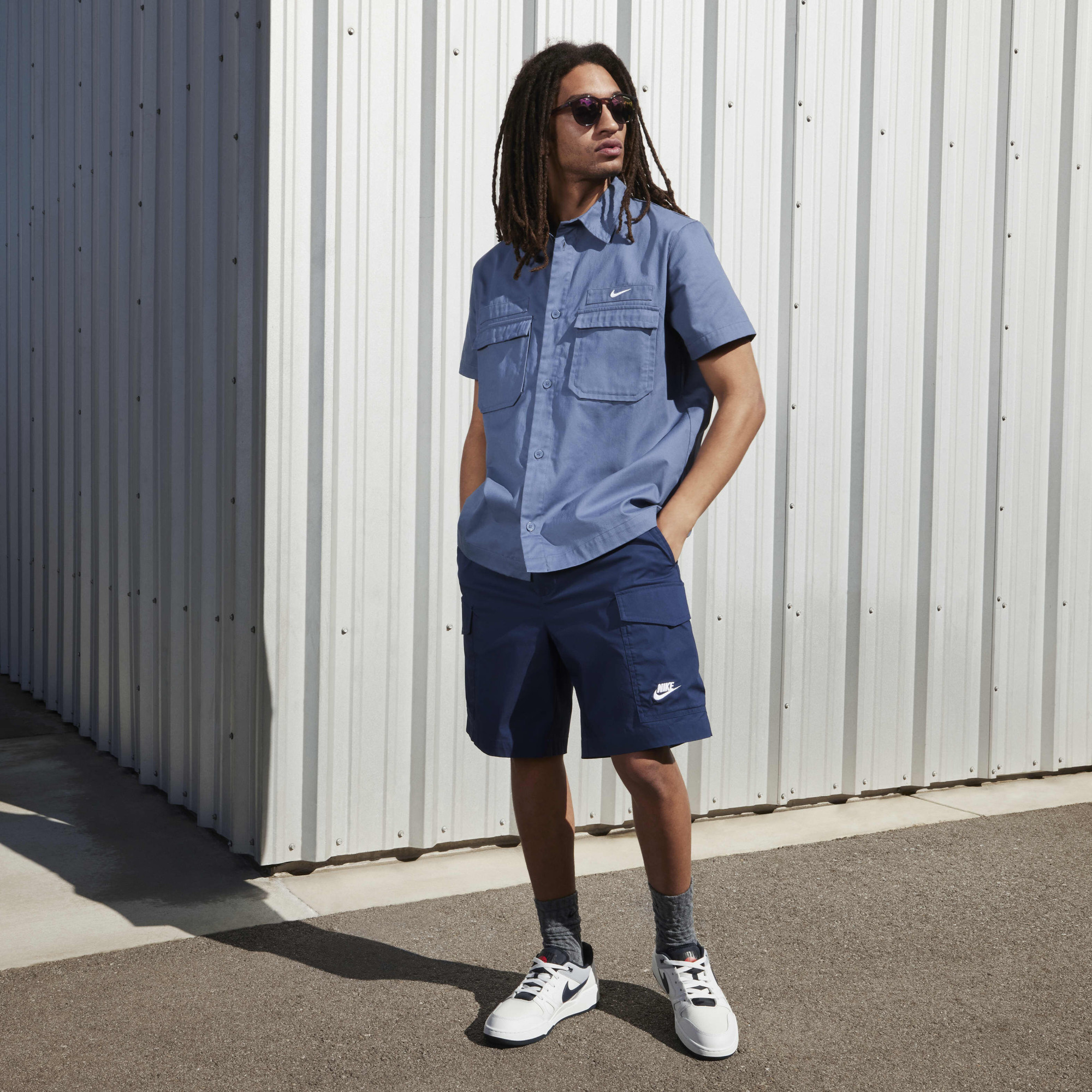 Кросівки чоловічі Nike Full Force Lo White FB1362-002