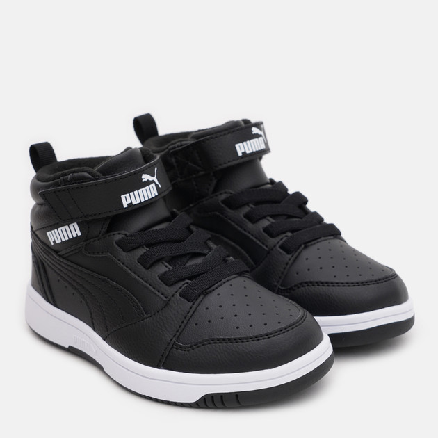 Черевики дитячі PumaRebound V6 Mid WTR AC+PS 30797901 Puma 10 (28) Чорний 30797901