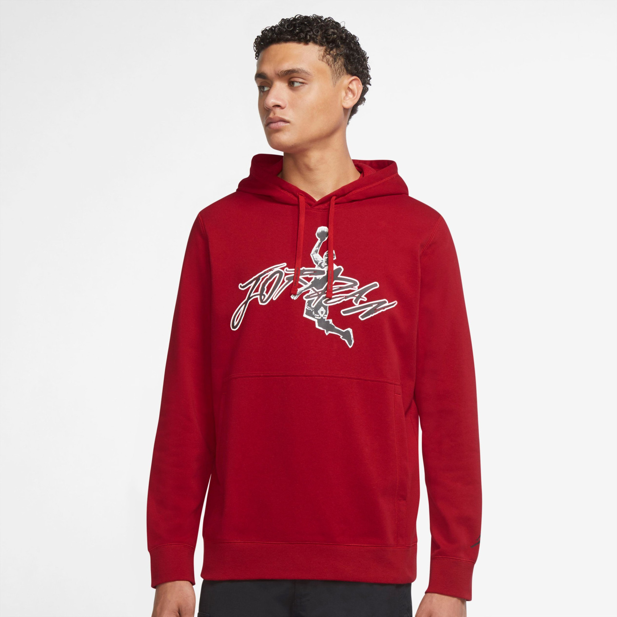 Худі чоловіче Air Jordan Mens French Terry Pullover Hoodie Red Dj0634-687 DJ0634-687