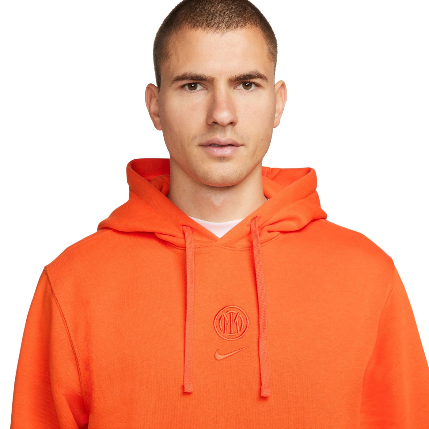 Худі чоловіче Nike Inter Mnsw Club Bb 3R Orange DX8749-819