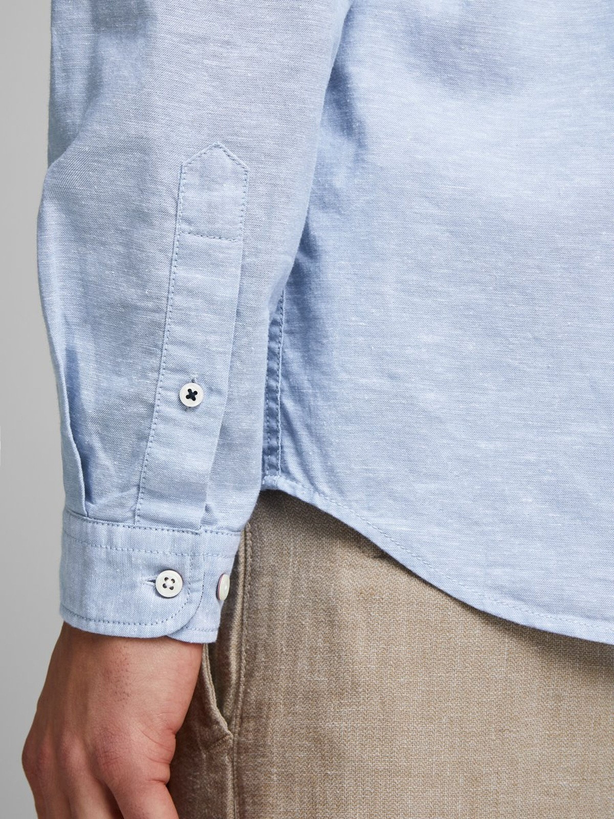 Сорочка 12163856Ifinity Jack&Jones L Блакитний 12163856IFINITY