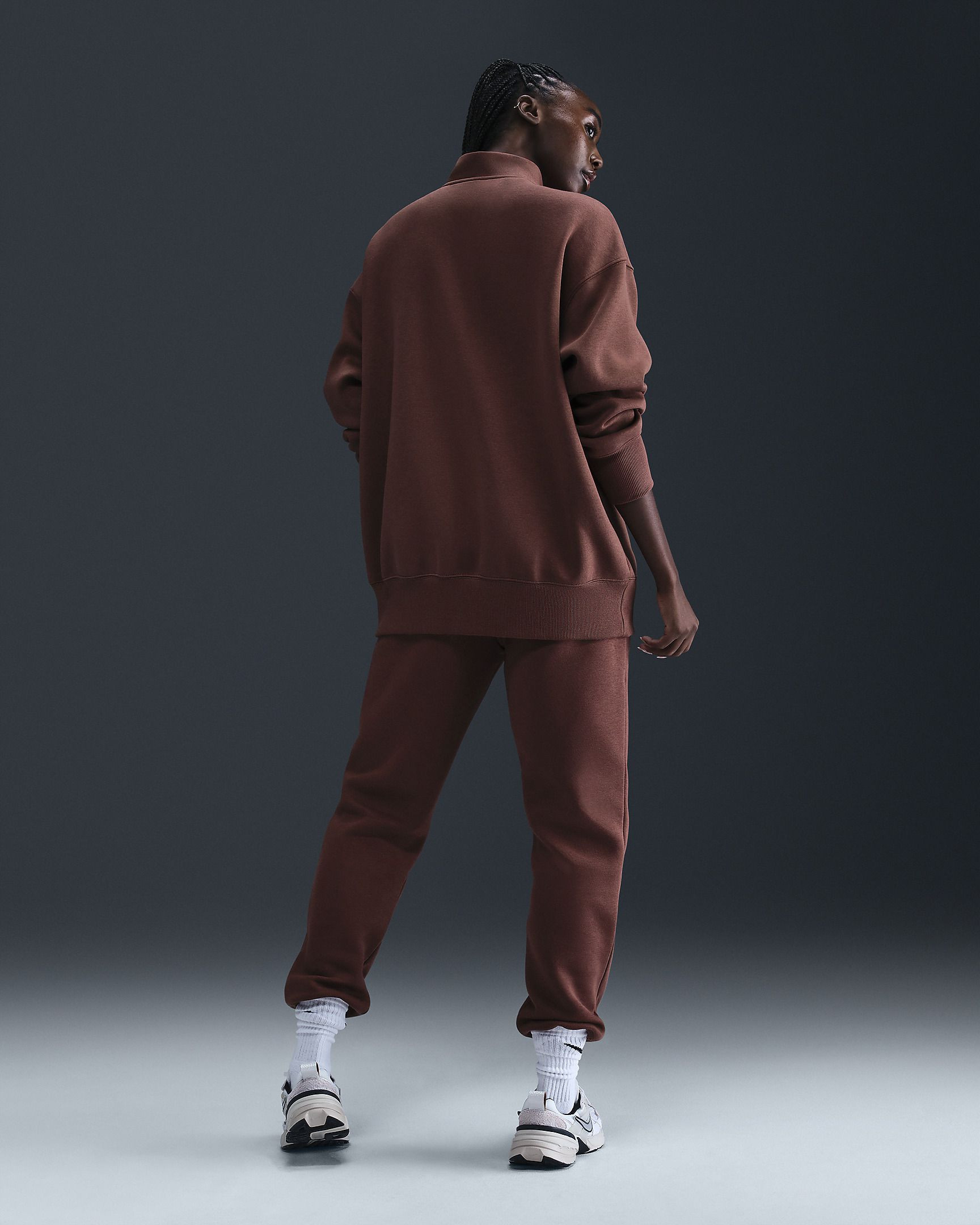 Кофта Nike Sportswear Phoenix Fleece Oversized 1/4 Zip Up FV7679-218