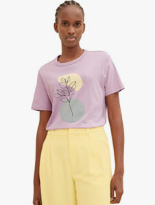 Футболка 1035801-28995 Tom Tailor L Бузковий 1035801-28995