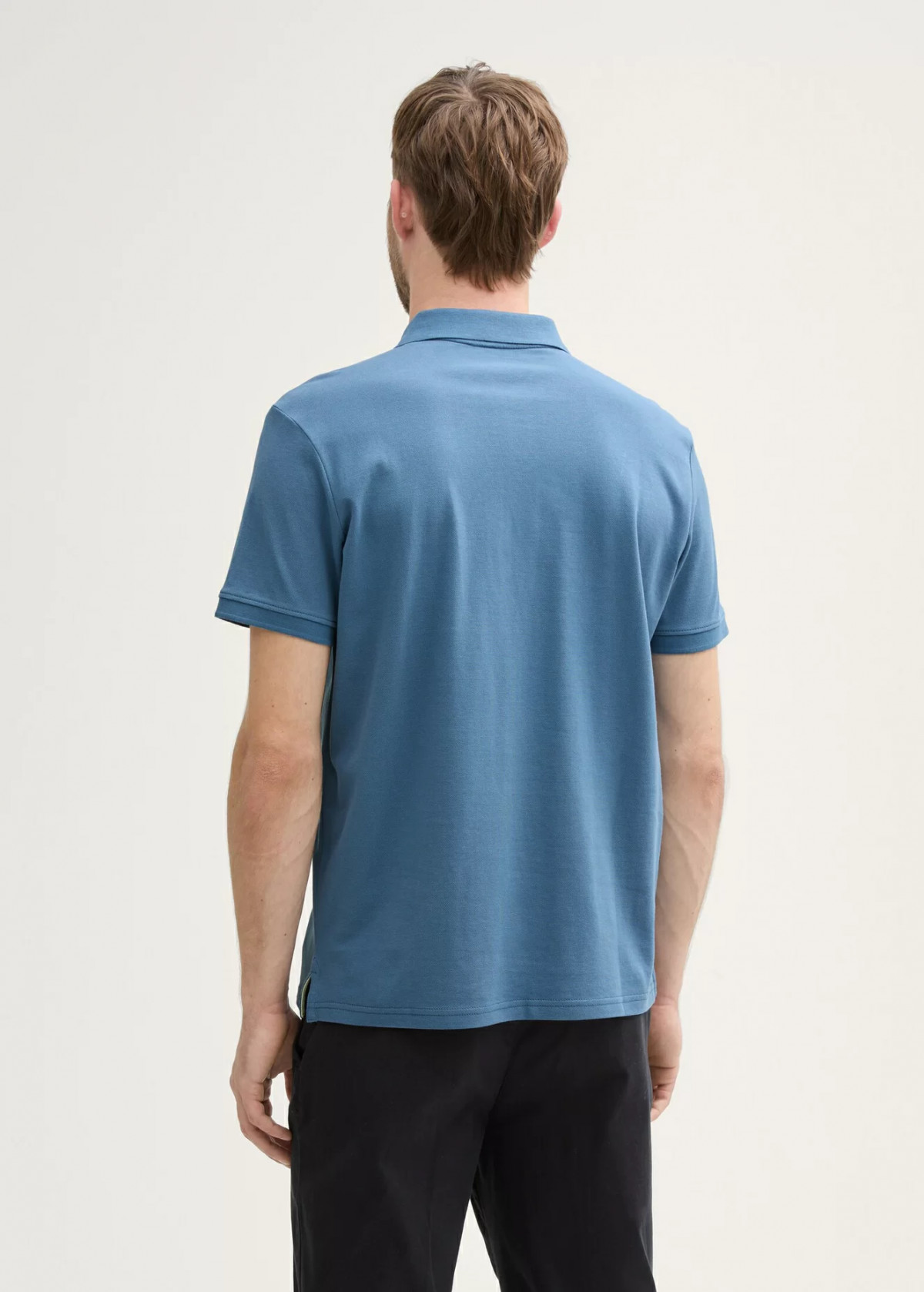 Футболка поло Basic Polo Shirt 1031006-36985 Tom Tailor L Синій 1031006-36985