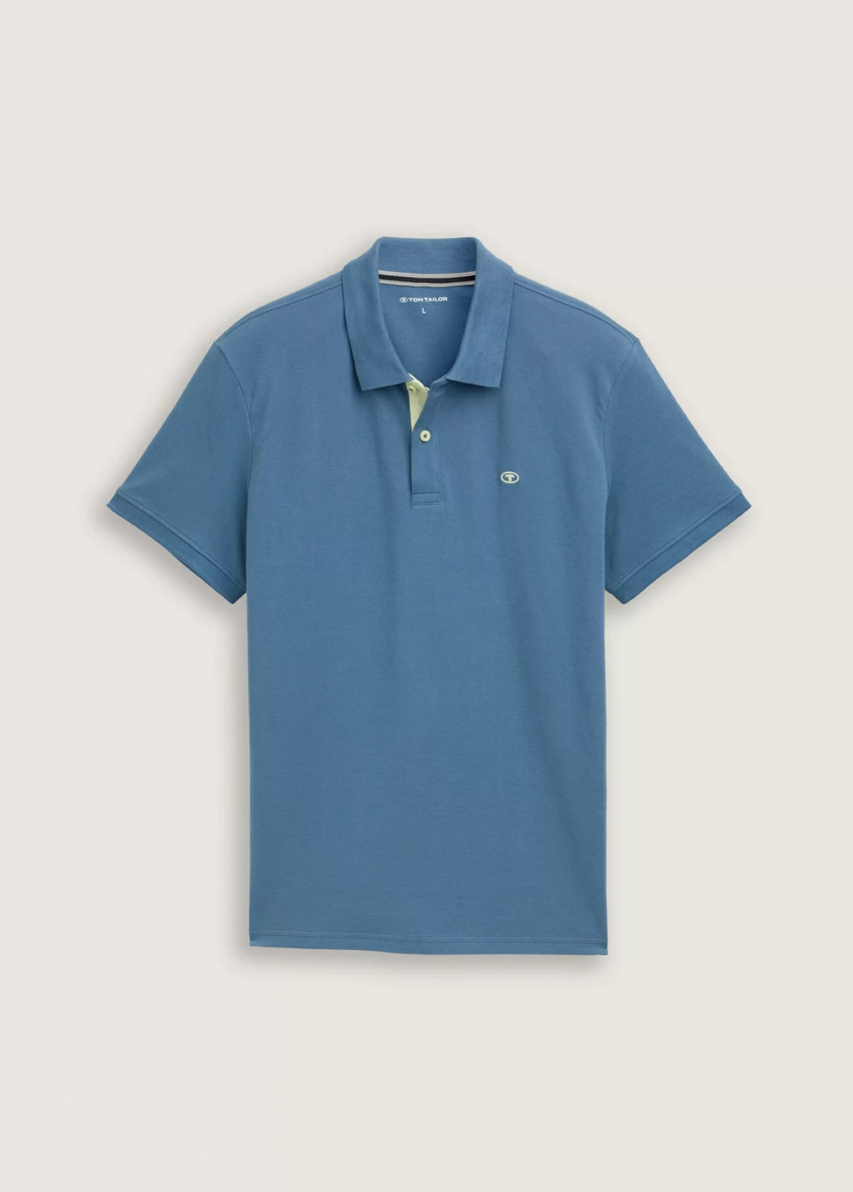 Футболка поло Basic Polo Shirt 1031006-36985 Tom Tailor L Синій 1031006-36985