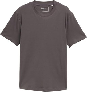 Футболка Men's Denim Slim Fit T-Shirt 1037655-11587 Tom Tailor L Темно-сірий 1037655-11587