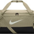 Сумка Nike NK BRSLA S DUFF - 9.5 41L бежевий, чорний Уні 51 x 28 х 28 см (DM3976-253) DM3976-253