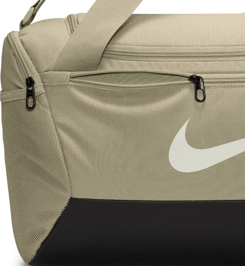 Сумка Nike NK BRSLA S DUFF - 9.5 41L бежевий, чорний Уні 51 x 28 х 28 см (DM3976-253) DM3976-253