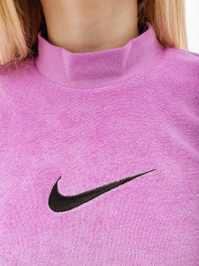 Футболка Nike W NSW MOCK SS TEE TRRY MS FJ4894-532