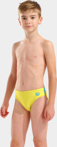 Плавки для хлопчиків Arena SWIM BRIEFS SOLID жовтий, бірюзовий 128 см (008371-380) 008371-380