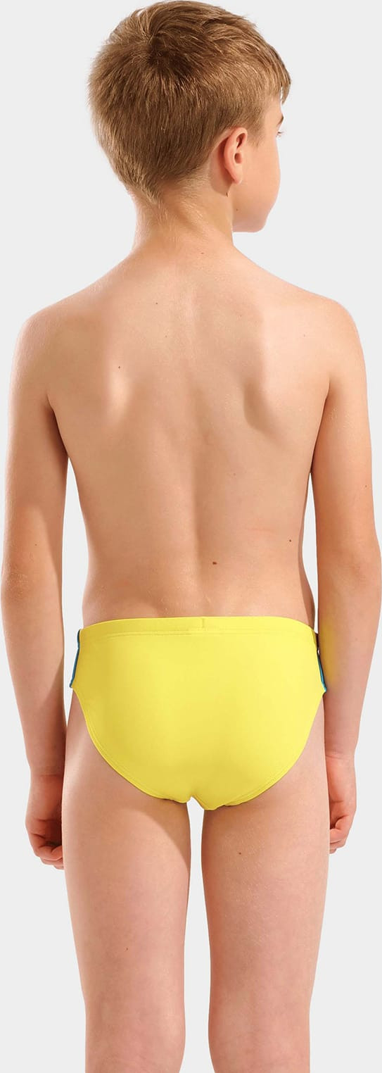 Плавки для хлопчиків Arena SWIM BRIEFS SOLID жовтий, бірюзовий 128 см (008371-380) 008371-380