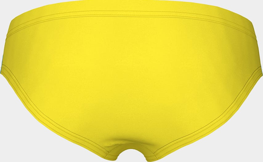 Плавки для хлопчиків Arena SWIM BRIEFS SOLID жовтий, бірюзовий 128 см (008371-380) 008371-380