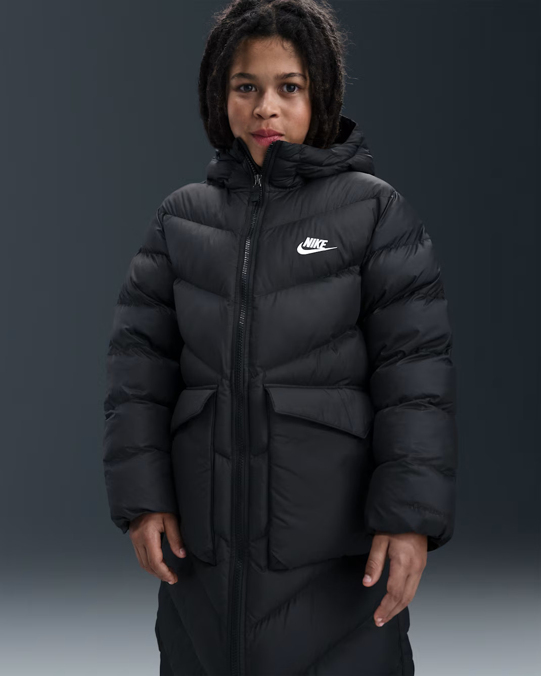 Куртка Nike K NSW TF ADP PUFFER PARKA HJ2538-010