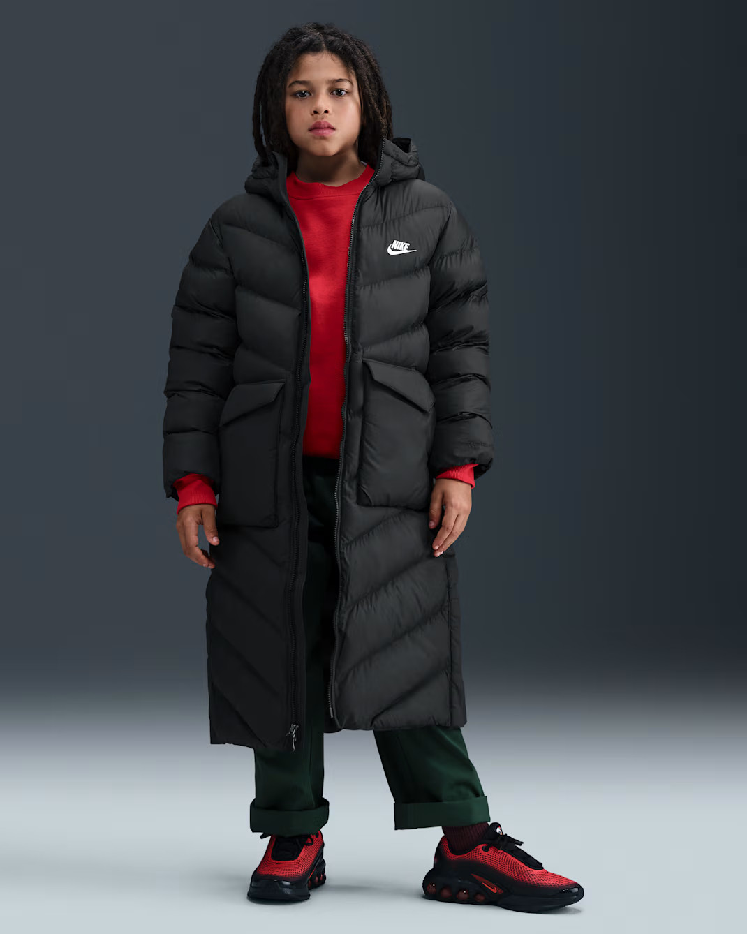 Куртка Nike K NSW TF ADP PUFFER PARKA HJ2538-010