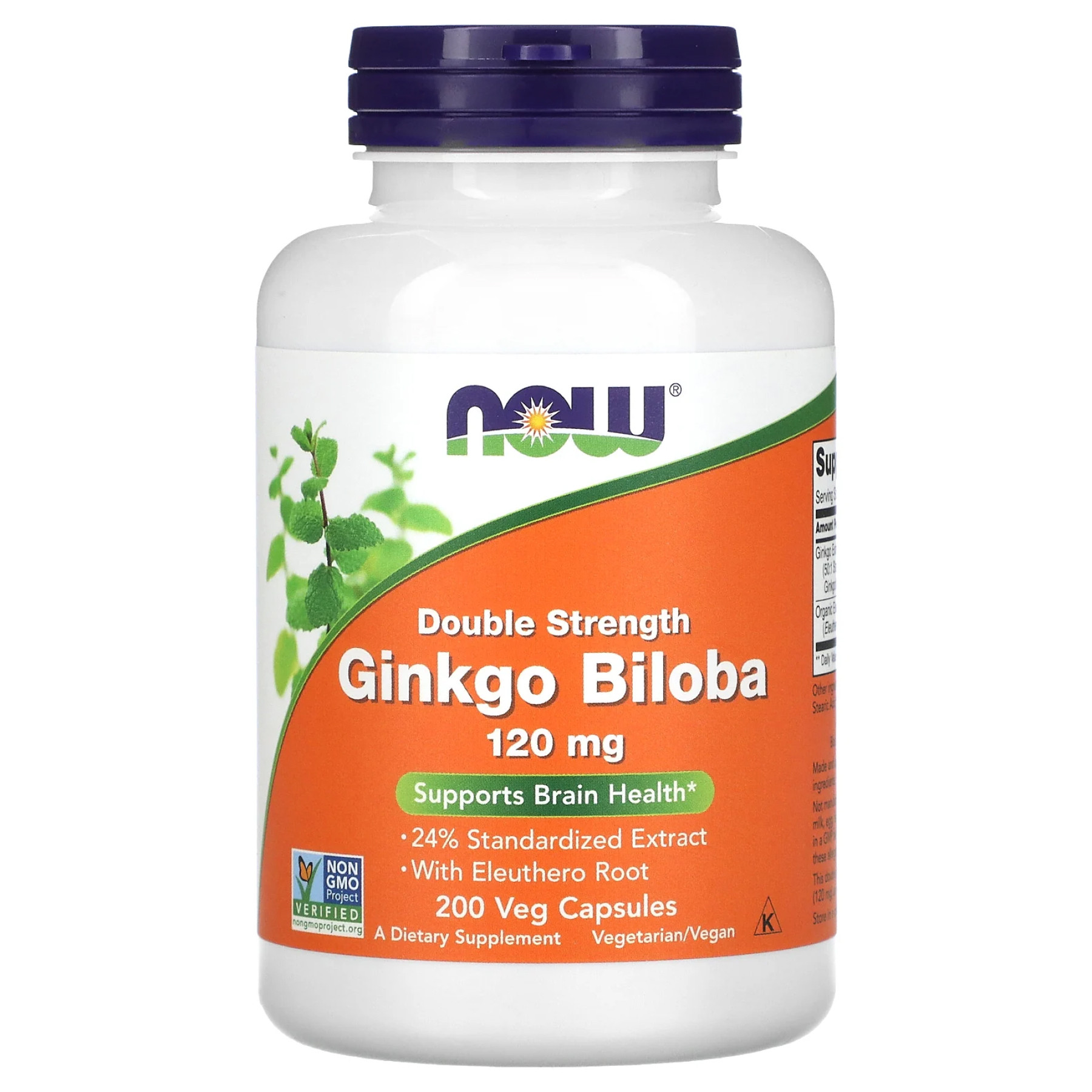 Капсули Ginkgo Biloba 120mg - 200 vcaps 2022-10-0708