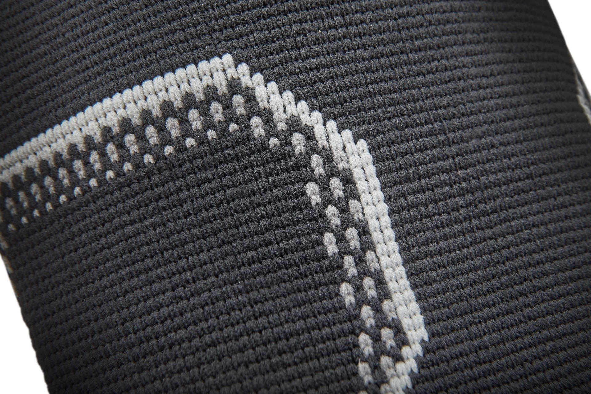 Фіксатор ліктя Adidas Elbow Support чорний, сірий S (ADSU-12531BK-NL) ADSU-12531BK-NL