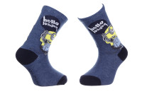 Шкарпетки MINONS HELLO LONDON джинсовий Діт 27-30, арт.37014-2 37014-2