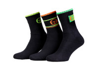 Шкарпетки Sergio Tacchini 3-pack зелений, жовтий, помаранчевий Жін 35-37 13520106-2