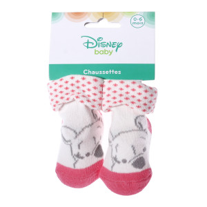 Шкарпетки WINNIE FILLE WINNIE ET POIS SUR REVERS блідо-сіро-жовтий Діт 6 -12 арт 43890964-4 43890964-4