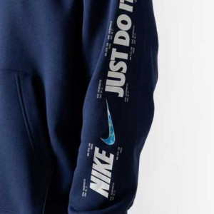 Кофта Nike Nsw Hoodie Si 3 Open Blue DX1089-410