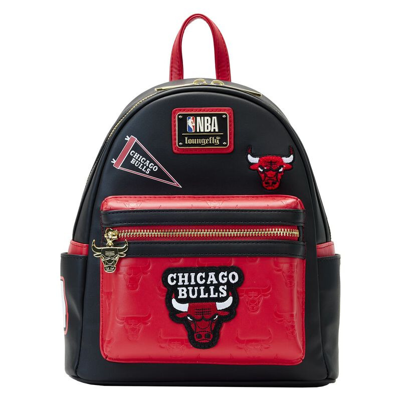 Рюкзак Loungefly NBA Chicago Bulls Patch Icons 1026